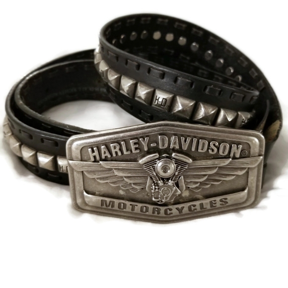 Harley-Davidson Other - HARLEY DAVIDSON studded biker belt 40